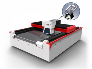 Galvo＆Gantry Laser雕刻切割机，用于纺织，皮革